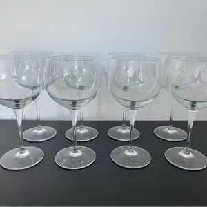 Bormioli Rocco Premium Wine Stems Set 8 Pcs. 18 3/4 oz Made in Italy.